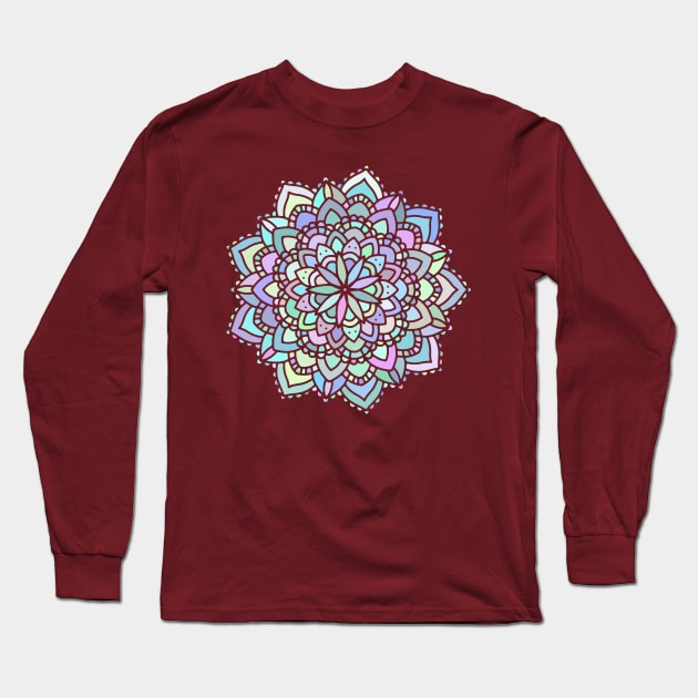 Mandala Long Sleeve T-Shirt by g14u